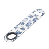 blauwe kust speed flessenopener (Achterkant Gekanteld)