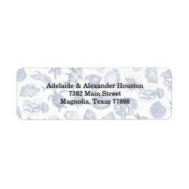 Blauwe kust trouwadres etiket