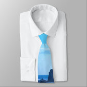 Blauwe kust van de Stille Oceaan Stropdas (Gebonden)