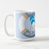 Blauwe Kustdolfijnen Koffiemok (Links)