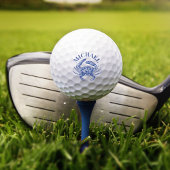 Blauwe kustkrab golfballen
