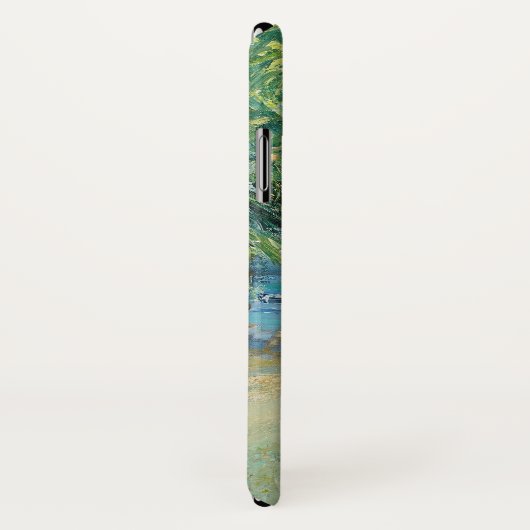 Blauwe kuststrook Case-Mate iPhone case (Achterkant / rechts)