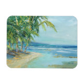 Blauwe kuststrook magneet (Horizontaal)