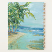 Blauwe kuststrook planner (Achterkant)