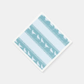 Blauwe kuststroop servet (Hoek)