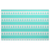 Blauwe kuststropen stof (Fat Quarter)