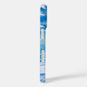 Blauwe kustvogels Moderne Waterverf Art Case-Mate iPhone Case (Achterkant / Rechts)