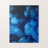 Blauwe kwal legpuzzel (Verticaal)