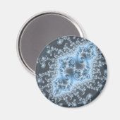 Blauwe kwal magneet (Voorkant / Achterkant)
