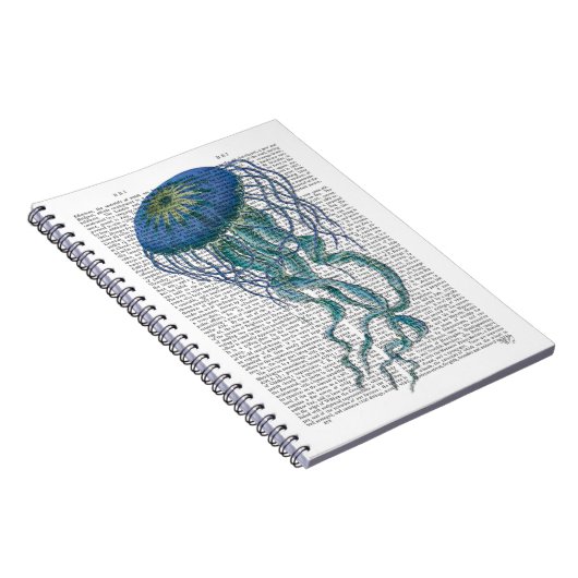 Blauwe kwal notitieboek (Rechterzijde)