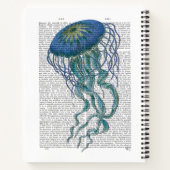 Blauwe kwal notitieboek (Achterkant)