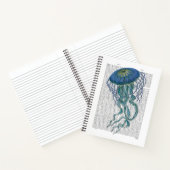 Blauwe kwal notitieboek (Binnen)