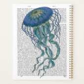 Blauwe kwal planner (Achterkant)