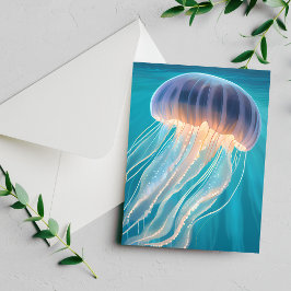 Blauwe kwal | Schilderijkaart Oceandier