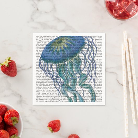 Blauwe kwal servet (Insitu)