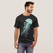 Blauwe kwal t-shirt (Voorkant volledig)