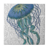 Blauwe kwal tegeltje (Voorkant)