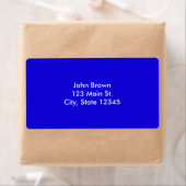 Blauwe labels (Insitu)