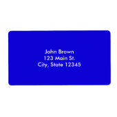 Blauwe labels (Voorkant)
