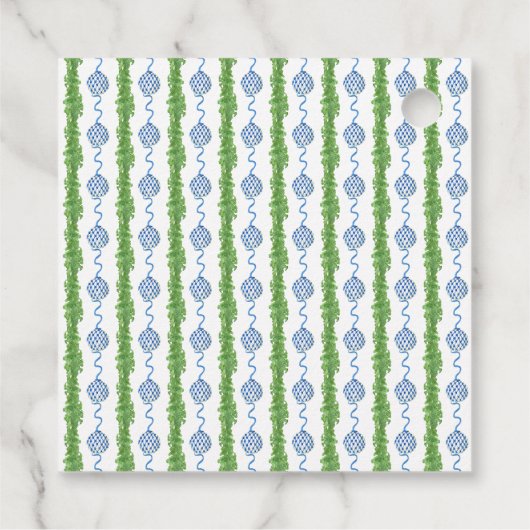 Blauwe Labels met schaarste (Achterkant)