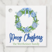 Blauwe Labels met schaarste (Voorkant)