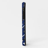 Blauwe lacrosse marineslijm Case-Mate iPhone case (Achterkant/links)