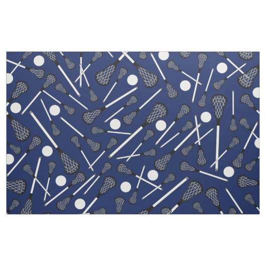 Blauwe lacrosse marineslijm stof (Yard (91,4 cm))