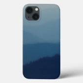 Blauwe lagen Case-Mate iPhone case (Achterkant)
