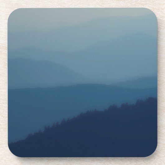 Blauwe lagen drankjes onderzetter (Voorkant)