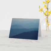 Blauwe lagen kaart (Gele Bloem)