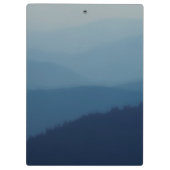 Blauwe lagen klembord (Achterkant)