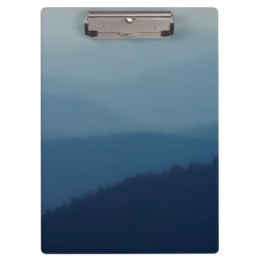 Blauwe lagen klembord (Voorkant)