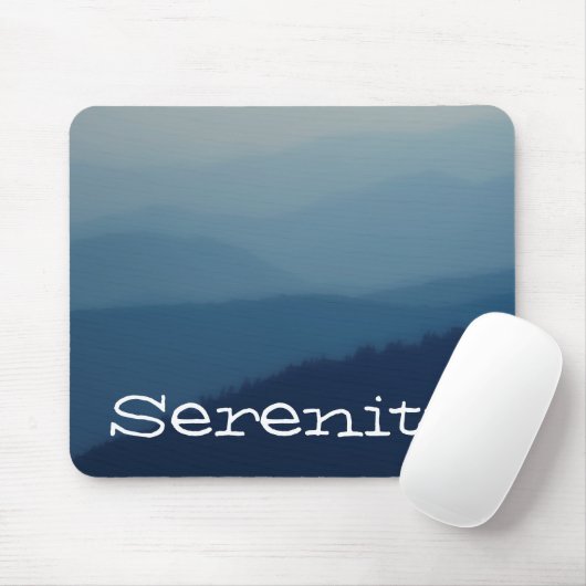 Blauwe lagen muismat (Met muis)