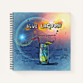 Blauwe lagune (#12 van de Reeksen van de Ontvanger Notitieboek (Voorkant)