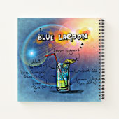 Blauwe lagune (#12 van de Reeksen van de Ontvanger Notitieboek (Achterkant)