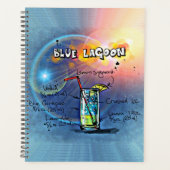 Blauwe lagune (#12 van de Reeksen van de Ontvanger Planner (Voorkant)