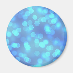 Blauwe lagune achtergrond magneet