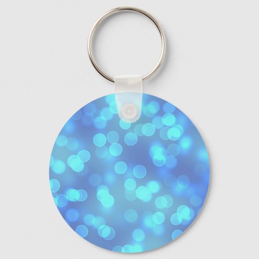 Blauwe lagune achtergrond sleutelhanger (Voorkant)