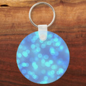 Blauwe lagune achtergrond sleutelhanger (Voorkant)