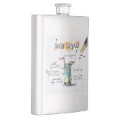 Blauwe lagune flacon (Rechts)