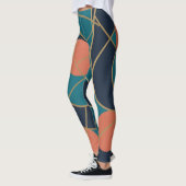 Blauwe lagune leggings (Links)