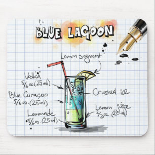 Blauwe lagune muismat