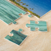 Blauwe Lagune Zeegezicht, Fiji Legpuzzel (Zijkant)