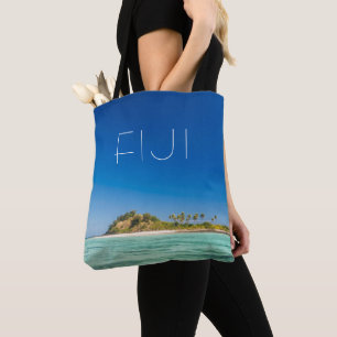 Blauwe Lagune Zeegezicht, Fiji Tote Bag