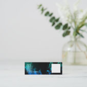 Blauwe lammeren II Mini Visitekaartje (Staand voorkant)