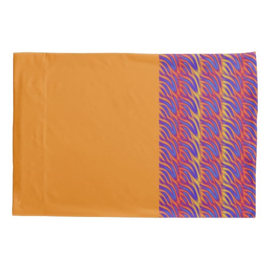 Blauwe lammeren kussensloop (Achterkant-Links)