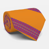 Blauwe lammeren stropdas (Opgerold)