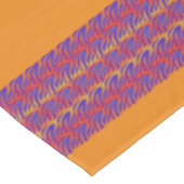 Blauwe lammeren tafelkleed (Gekanteld)