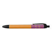 Blauwe lammeren zwarte inkt pen (Bovenkant)
