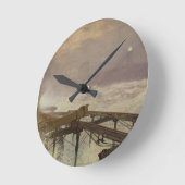 Blauwe lampjes, Teignemouth Pier - Licht de lampen Ronde Klok (Hoek)